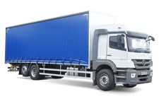 Car Hire Sunderland - 26 Tonne Curtain Side Truck - Truck hire Sunderland