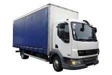 Car Hire Sunderland - 7.5 Tonne Curtain Side Truck - Truck hire Sunderland